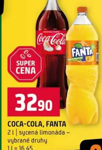 Terno Coca-cola, fanta nabídka