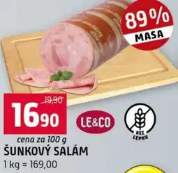 Terno Šunkový salám nabídka