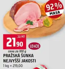 Terno Pražská šunka nejvyšší jakosti nabídka