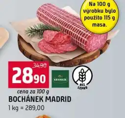 Terno Bochánek madrid nabídka