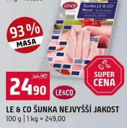 Terno Le & co šunka nejvyšší jakost nabídka