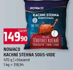 Terno NOWACO Kachní stehna sous-vide nabídka