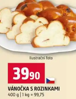 Terno Vánočka s rozinkami nabídka