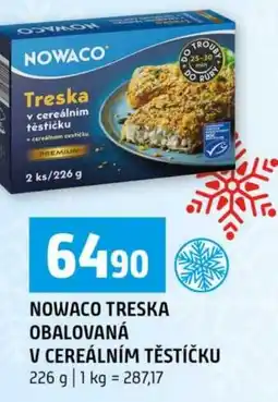 Terno Nowaco treska obalovaná v cereálním těstíčku nabídka