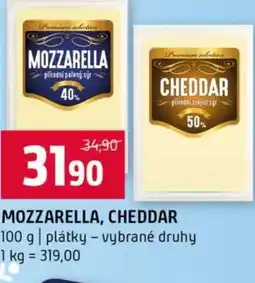 Terno Mozzarella, cheddar nabídka