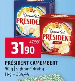 Terno Président camembert nabídka