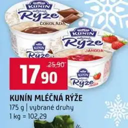 Terno Kunín mléčná rýže nabídka