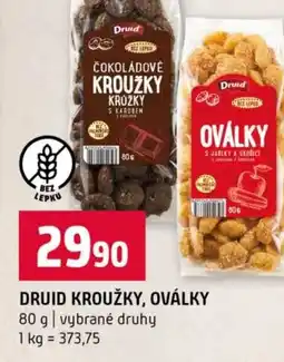 Terno Druid kroužky, oválky nabídka