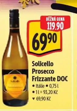 Albert Solicello Prosecco Frizzante DOC nabídka