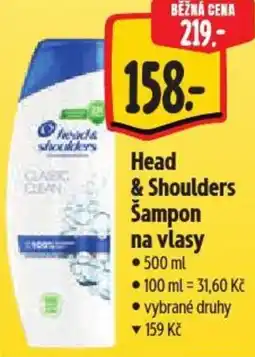 Albert Head & Shoulders Šampon na vlasy nabídka