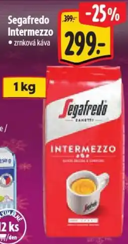 Albert Segafredo Intermezzo nabídka