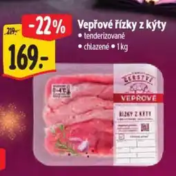 Albert Vepřové řízky z kýty nabídka