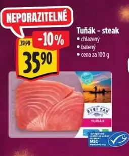 Albert Tuňák - steak nabídka