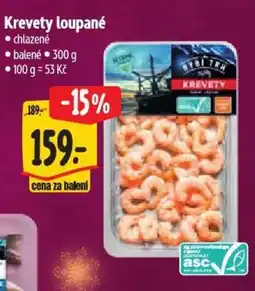 Albert Krevety loupané nabídka