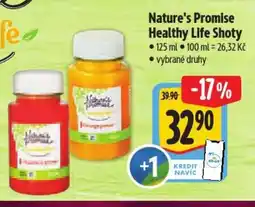 Albert Nature's Promise Healthy Life Shoty nabídka