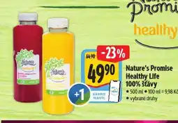 Albert Nature's Promise Healthy Life 100% šťávy nabídka