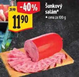 Albert Šunkový salám nabídka