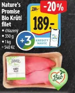 Albert Nature's Promise Bio Krůtí filet nabídka
