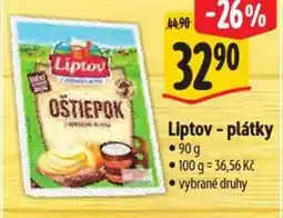 Albert Liptov - plátky nabídka