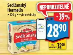 Albert Sedlčanský Hermelín nabídka