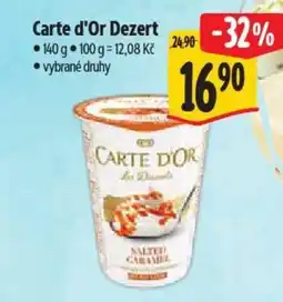 Albert Carte d'Or Dezert nabídka