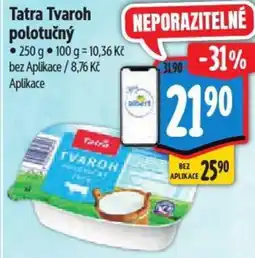 Albert Tatra Tvaroh polotučný nabídka