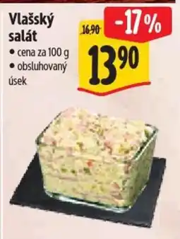 Albert Vlašský salát nabídka