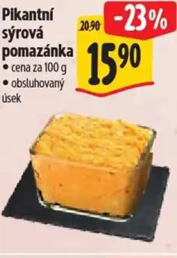 Albert Pikantní Syrová pomazánka nabídka