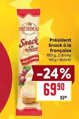 Billa Président Snack à la française 180 g nabídka