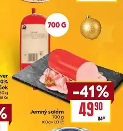 Billa Jemný salám 700 g nabídka