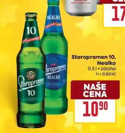 Billa Staropramen 10,0,5l nabídka