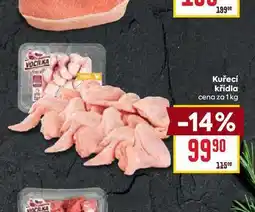 Billa Kuřecí křídla cena za 1 kg nabídka