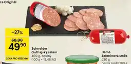 Tesco Schneider Gothajský salám, 400 g, balený nabídka