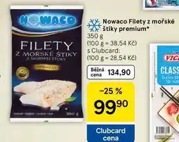 Tesco Nowaco Filety z mořské štiky premium, 350 g nabídka
