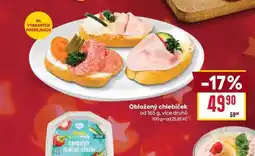 Billa Obložený chlebíček od 165 g nabídka