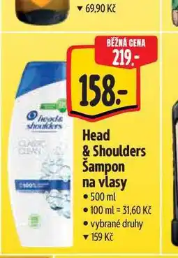 Albert Head & Shoulders Šampon na vlasy 500 ml nabídka