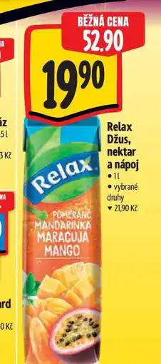 Albert Relax ovocný nápoj 1l, různé druhy nabídka