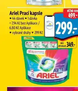 Albert Ariel Prací kapsle 44 dávek nabídka