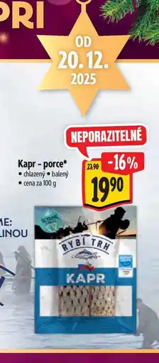 Albert Kapr - porce 100 g nabídka