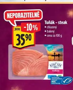 Albert Tuňák - steak 100 g nabídka