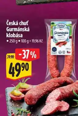Albert Česká chuť Gurmánská klobása 250 g nabídka