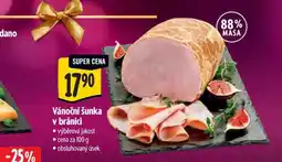 Albert Vánoční šunka v bránici 100 g nabídka