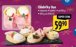 Albert Chlebíčky Duo 160 g nabídka