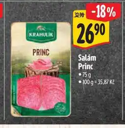Albert Salám Princ 75 g nabídka
