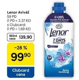 Tesco Lenor Aviváž, 59 PD nabídka