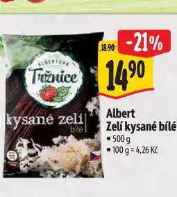 Albert Albert Zelí kysané bílé 500 g nabídka