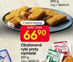 Hruška Obalované rybí prsty nemleté 250 g nabídka