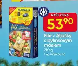 Hruška NOWACO Filé z Aljašky s bylinkovým máslem 210 g nabídka