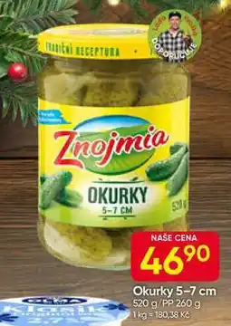 Hruška Znojmia Okurky 5-7 cm 520g/PP 260g nabídka