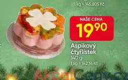 Hruška Aspikový čtyřlístek 140 g nabídka